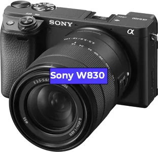 Ремонт фотоаппарата Sony W830 в Самаре